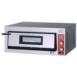 Elektro Pizzaofen Vollschamott Einkammer 9 kW, bis 500°C für 6 Pizzen 36 cm