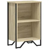 vidaXL Bücherregal Sonoma-Eiche 50x31x74,5 cm Holzwerkstoff