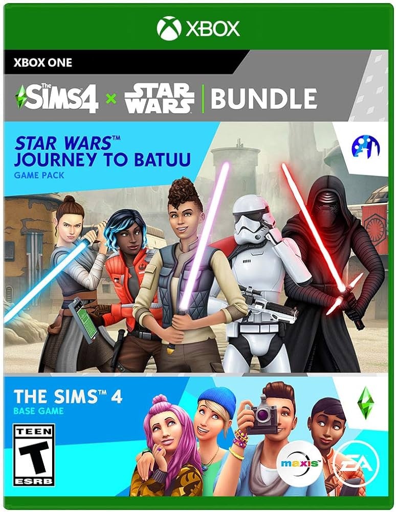 EA Games, The Sims 4 Star Wars: Journey To Batuu - Base Game and Game Pack Bundle (Import)