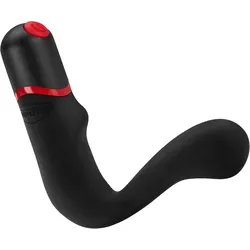 Anal Stimulator, 11,5 cm, schwarz | rot