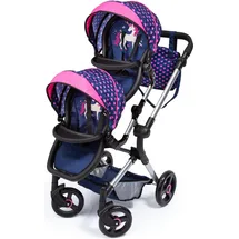 Bayer - Twin Pram - Neo - Purple 26254AA)