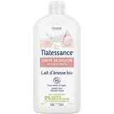 Natessance Hygiene-Duschcreme, mit Kamille und Eselsmilch, ohne Sulfate, Bio – 500 ml
