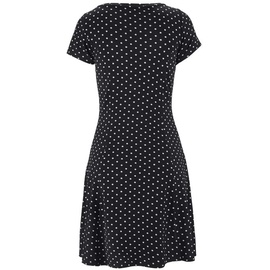 BEACHTIME Sommerkleid, Damen schwarz-weiß-gepunktet, Gr.40