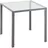 Homcom Esszimmertisch 75 x 75 x 75 cm grau