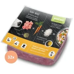 ProCani BARF Komplettmenü TK-Blockware Napffertig Huhn 32x500 g