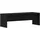 vidaXL TV-Schrank Eichen-Optik 120x40x40 cm Schwarz Holzwerkstoff