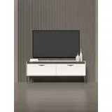 OTTO home Sofy TV-Lowboard 167 x 66 cm Grau/Weiß MDF/Metall