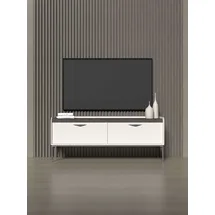 OTTO home Sofy TV-Lowboard 167 x 66 cm Grau/Weiß MDF/Metall