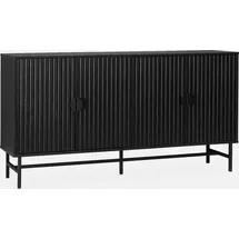sweeek Anrichte 157,5 x 83 x 39 cm Schwarz