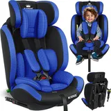 Kidiz KIDIZ® Autokindersitz Triangle Premium Kindersitz Kinderautositz Autositz Sitzschale 9 kg - 36 kg 1-12 Jahre Gruppe 1/2/3 universal zugelassen nach ECE R129/03 mit Isofix