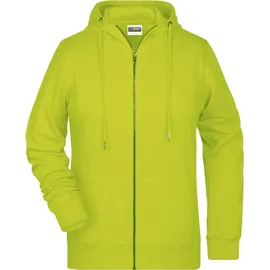 James & Nicholson Damen Kapuzen Sweatjacke 8025 acid yellow XXL
