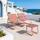 Happy Garden Teneriffa Terrakotta 2-Sitzer