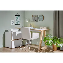 Jahnke Eckschreibtisch CLUB braun