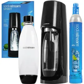 Sodastream Easy schwarz + PET-Flasche + Zylinder