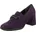 Leder-Pumps in lila Gr 4