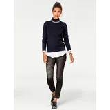 Heine Rollkragenpullover Blau 42