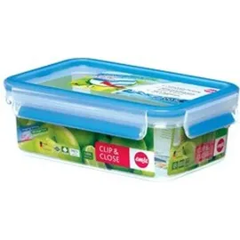 Emsa Frischhaltedose rechteckig transparent 22,6 x 16,7 x 5,9 cm 1,2 l