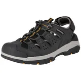 SKECHERS Tresmen Menard Sandalen, Schwarzes Synthetisches Netz, 47.5