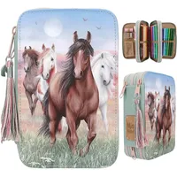 DEPESCHE Miss Melody Triple Pencil Case HOOF CLATTER