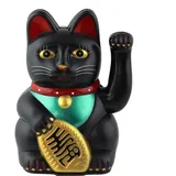 Freak Scene Superfreak Glückskatze - Maneki-Neko - Winkekatze - 13 cm - schwarz