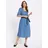 Sieh an! Trachtenkleid blau 44