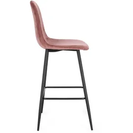 BIZZOTTO Barhocker New Irelia 2er Set 2er-Set rosa