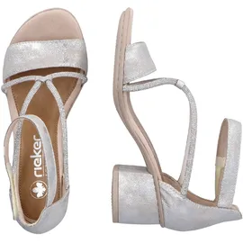 Rieker Sandalette Damen Silber 37