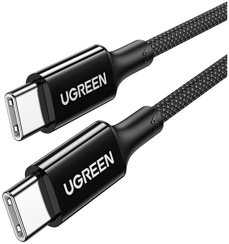 UGREEN Ladekabel / Datenkabel USB-C / USB-C PD-Kabel 100 W 1 m – schwarz Smartphone-Kabel