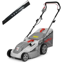 Ikra mogatec IKRA Elektro Rasenmäher IERM 1638-1, 1600W, Schnitthöhe 30-75mm, Schnittbreite 38cm, inkl. Ersatzmesser