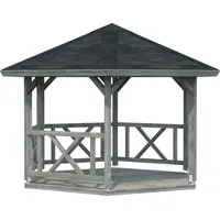 Palmako Betty 4,23 x 4,23 m Grau