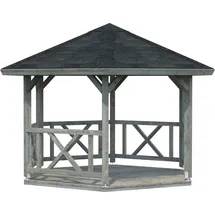 Palmako Betty 4,23 x 4,23 m Grau