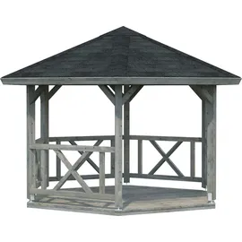 Palmako Betty 4,23 x 4,23 m Grau