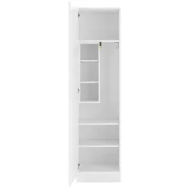 kochstation Mehrzweckschrank KOCHSTATION KS-Elster 50 x 50 x 200 cm Weiß