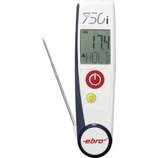 EBRO TLC 750i-V2 Klappthermometer -50 - +250 °C Fühler-Typ K