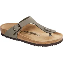 Birkenstock Gizeh Birko-Flor Nubuk stone 44