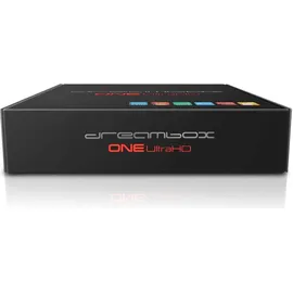 DreamBox One Combo Ultra HD BT 1x DVB-S2X MIS / 1xDVB-C/T2 Tuner 4K 2160p E2 Linux Dual WiFi H.265 HEVC