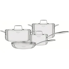 Tramontina Grano Topf-Set 4-tlg. 2 x Bratentopf Ø 20 cm + 1 x Stieltopf Ø 16 cm + 1 x Bratpfanne Ø 26 cm