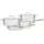 Tramontina Grano Topf-Set 4-tlg. 2 x Bratentopf Ø 20 cm + 1 x Stieltopf Ø 16 cm + 1 x Bratpfanne Ø 26 cm