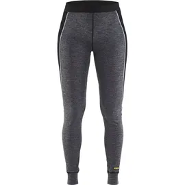 Blåkläder Merino Unterhose Damen grau/schwarz 3XL