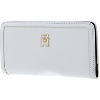 Tommy Hilfiger TH Monotype Large Slim Wallet Ecru