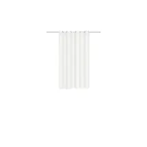 HOME WOHNIDEEN HOMEbasics Ösenschal ¦ weiß ¦ Maße (cm): B: 140 H: 145