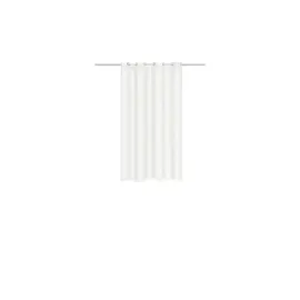 HOME WOHNIDEEN HOMEbasics Ösenschal ¦ weiß ¦ Maße (cm): B: 140 H: 145