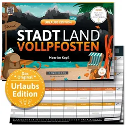Denkriesen - STADT LAND VOLLPFOSTEN® - URLAUBS EDITION -"Meer im Kopf."