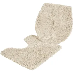 Badematte "Narami" Gr. 9, beige (creme), H:30mm, Polyester, LEGER HOME BY LENA GERCKE, Badematten, Badteppich, weiche Badematten durch Mikrofaser