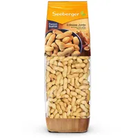 Seeberger Erdnüsse Jumbo Riesen 5er Pack: Große Erdnüsse in Schale - schonend geröstet - intensiver Geschmack mit zartem Butter-Aroma (5 x 1 kg)