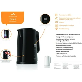 ETA Emma 1,5 l Schwarz