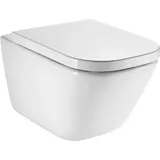 Roca Gap/Senso Square Wand-WC mit WC-Sitz Weiß