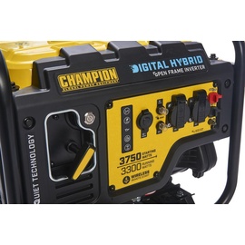 bpe solutions Champion 3500 Watt Rahmentyp-Inverter Digital Hybrid Stromerzeuger