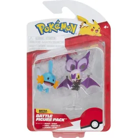 Pokémon Battle Figure 2 Pack 5cm Figuren Noibat/Och Mudkip