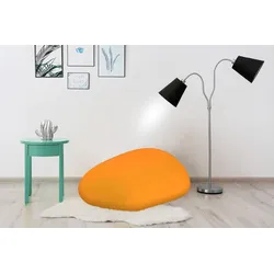 Kayoom Sitzsack »Jump, Sitzsack-Kissen, einfach gestaltet, weich gefüllt«, (1 St.), komfortabel, modern, sorgfältige Verarbeitung, Außenhülle dehnbar Kayoom Orange